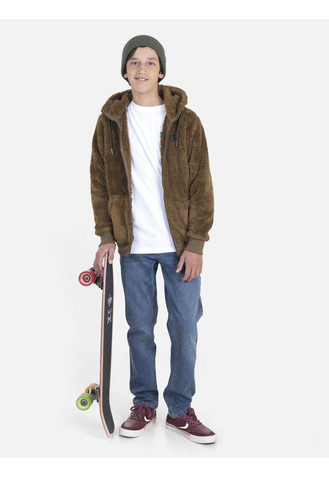 Polera Juvenil SHARK SHIEL LS TEE Blanco Maui and Sons-3