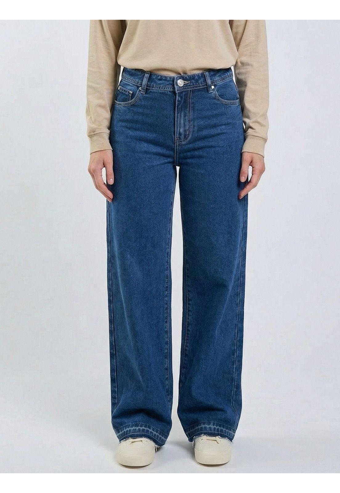 Pantalon Koral Azul Mujer Maui And Sons-0