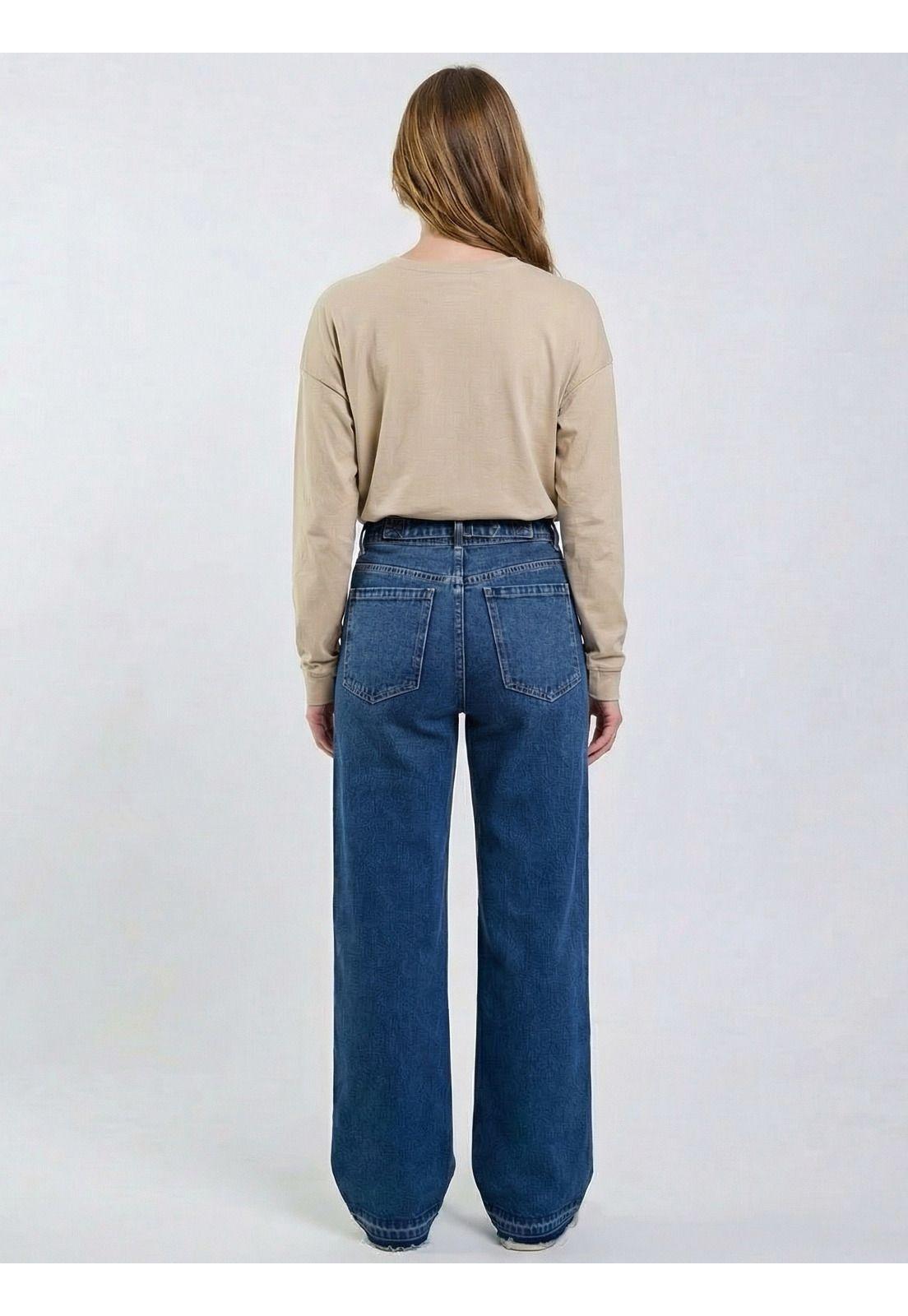 Pantalon Koral Azul Mujer Maui And Sons-5