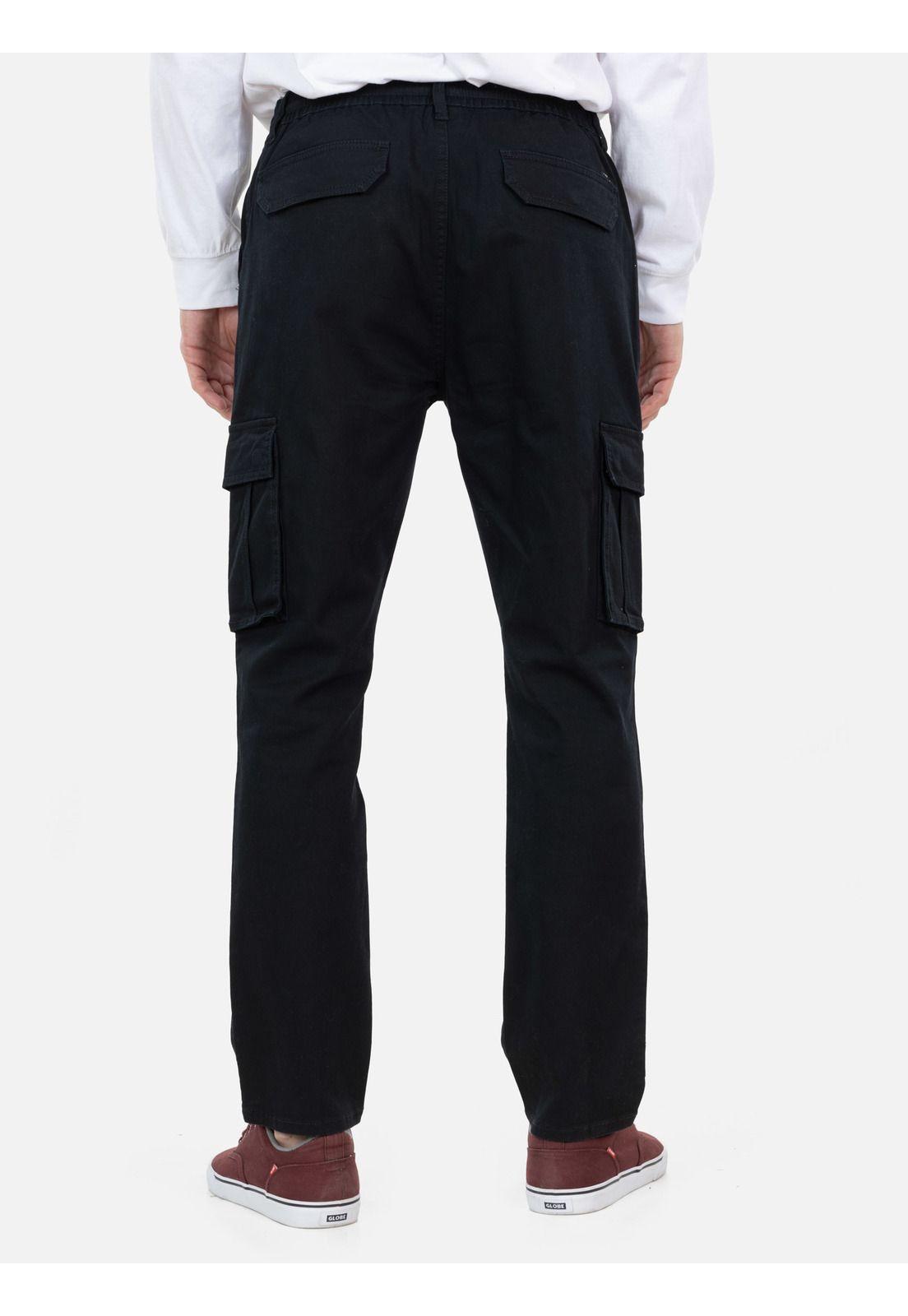 Pantalon Rebel Negro Hombre Rusty-1