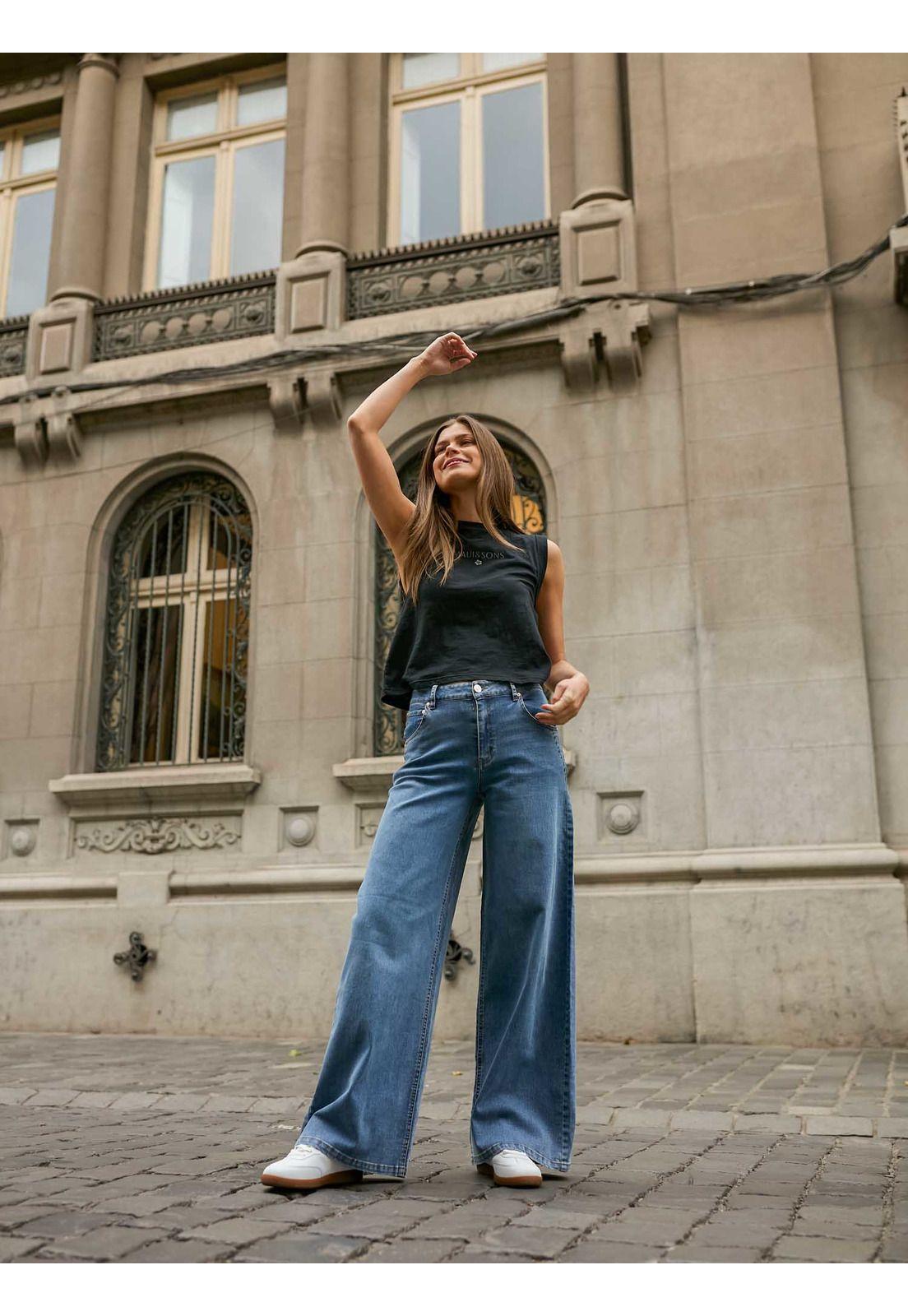 Jeans Halani Azul Mujer Maui And Sons-4
