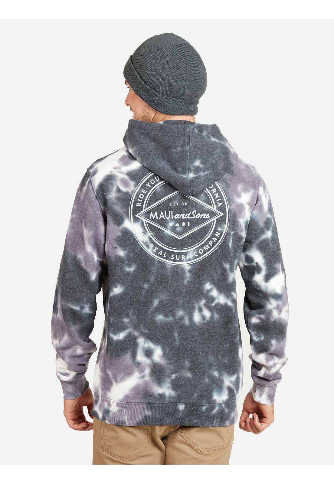 Poleron RIDE YOUR LIFE Hombre Multicolor Maui and Sons-1