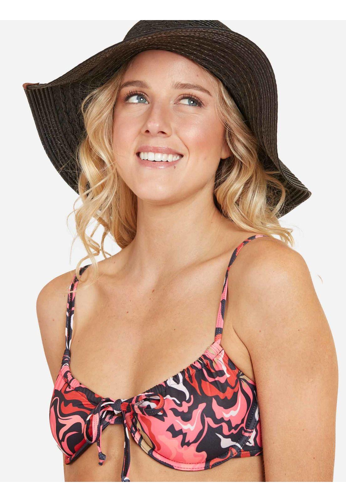 Bikini Crazy Rose Multicolor Mujer Maui and sons-3