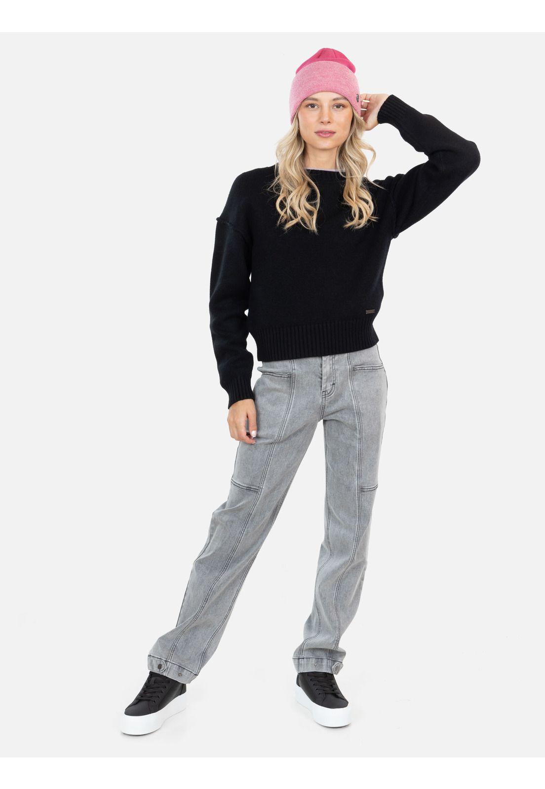 Sweater Luauva Negro Mujer Maui And Sons-3