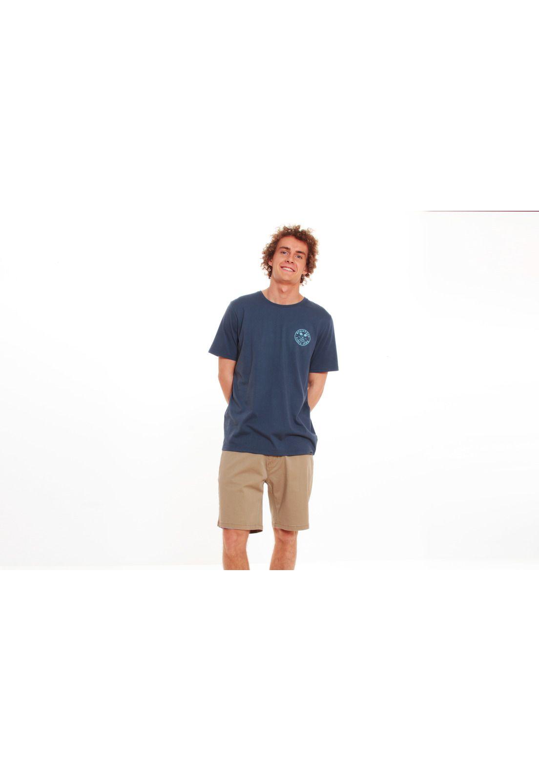 Polera Hombre 5P170-MV20 Azul Maui and Sons-2