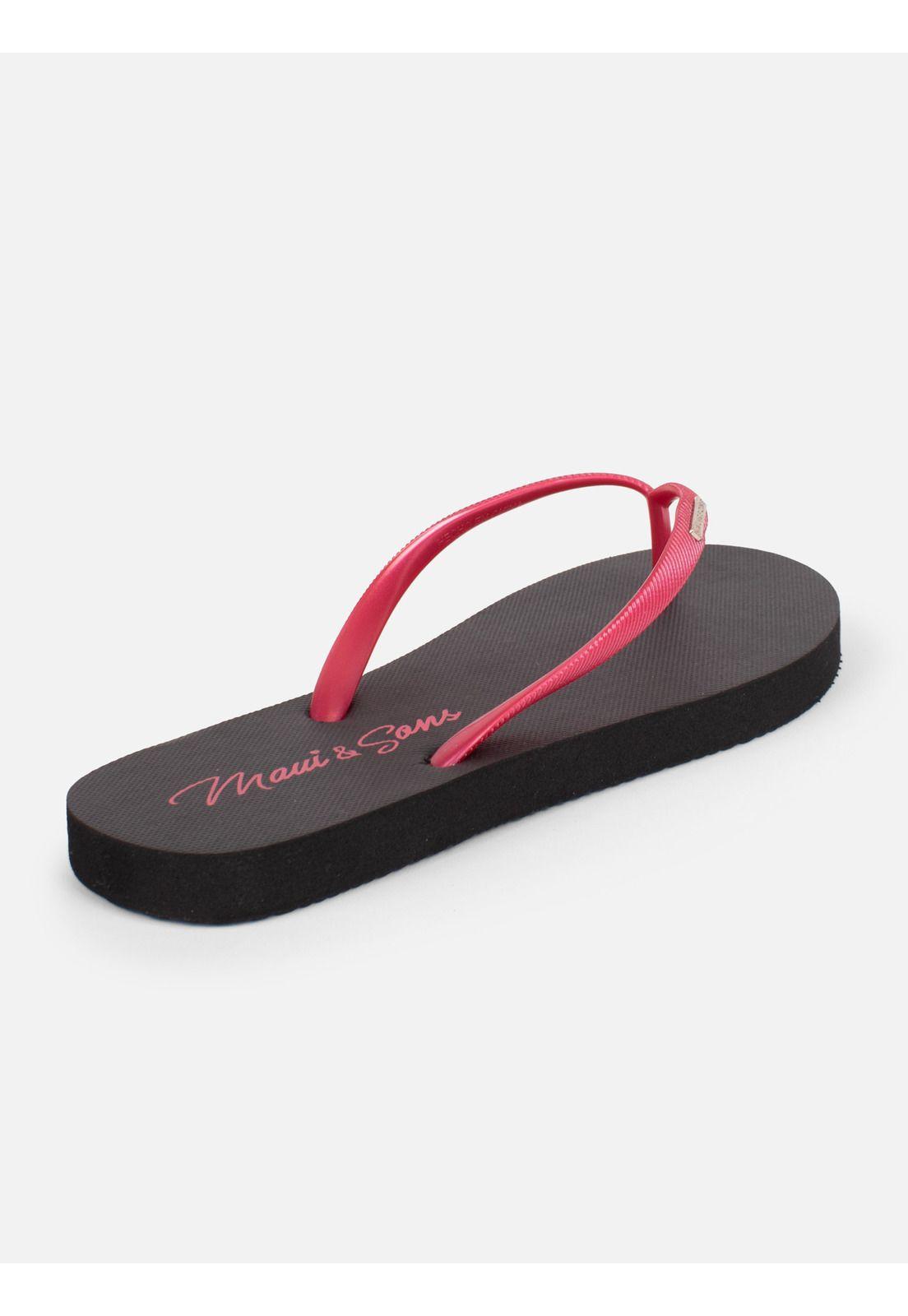 Sandalia Metallized Rosado Mujer Maui And Sons-3