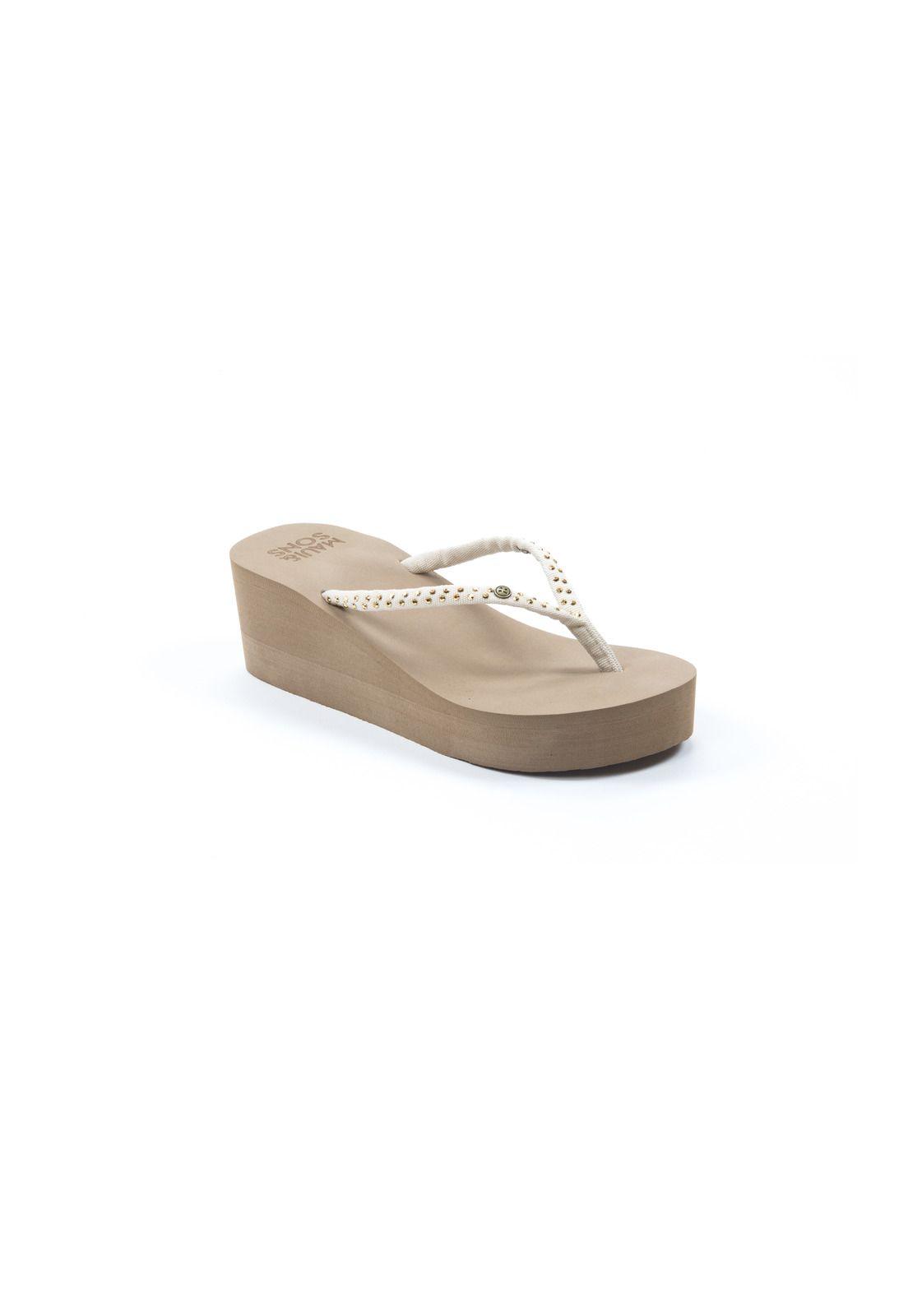 Sandalia Mujer Beige Maui and Sons 5S126-WV20-0
