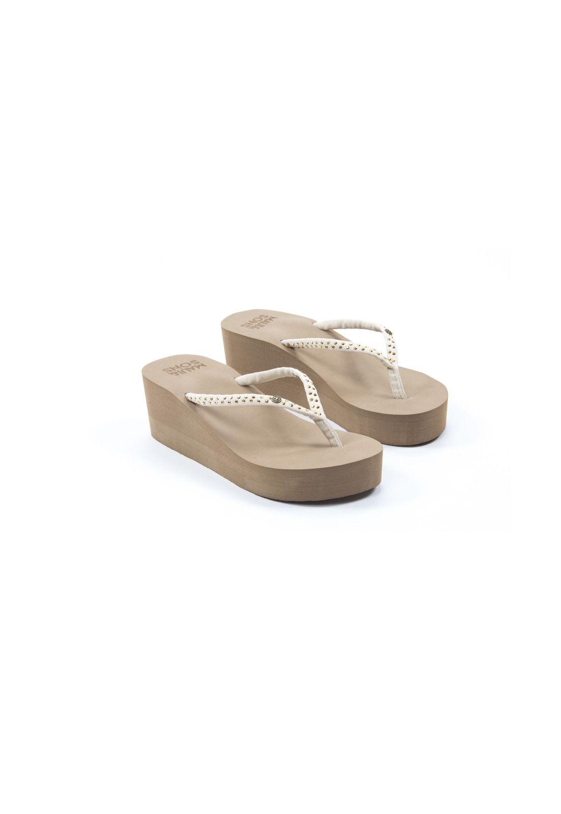 Sandalia Mujer Beige Maui and Sons 5S126-WV20-3