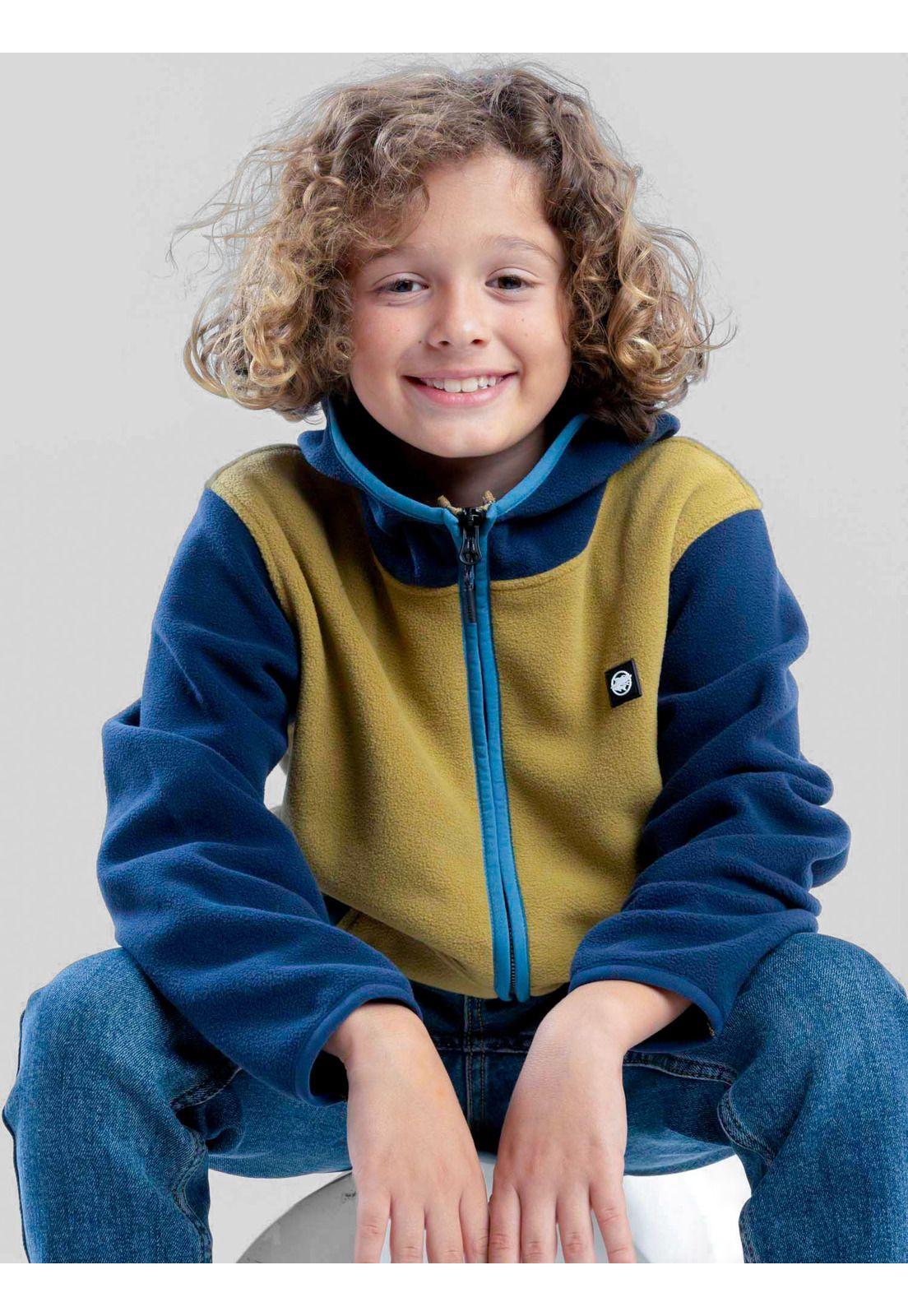 Poleron Polar Longshore Café Infantil Maui And Sons-5