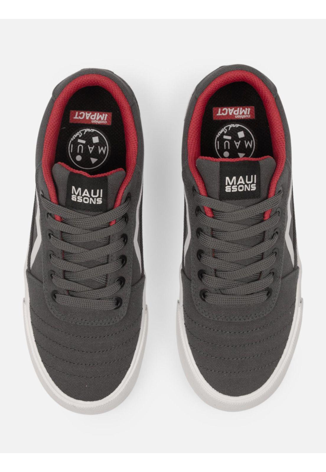 Zapatilla Magna Gris Hombre Maui And Sons-3