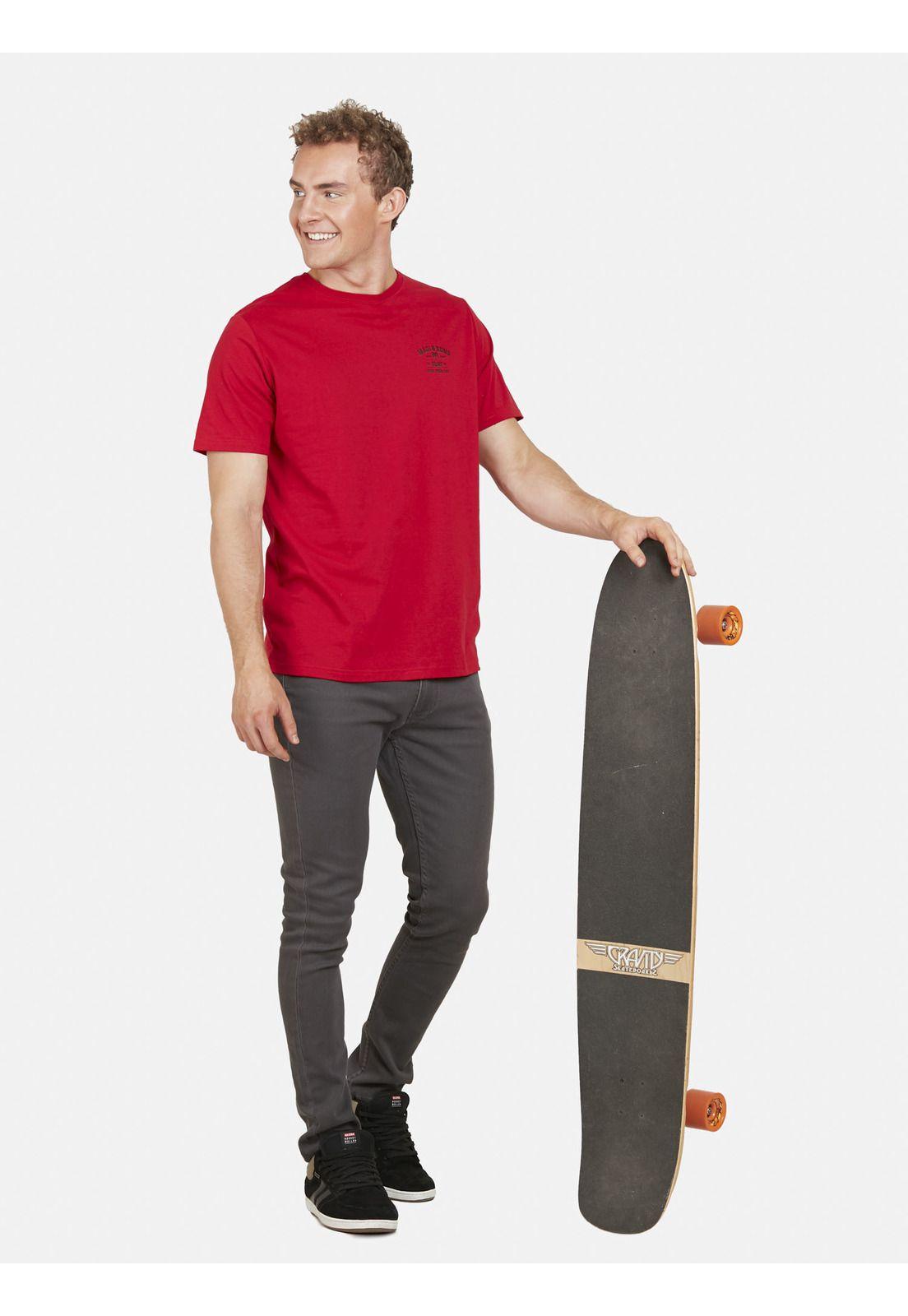 Polera GOLD COAST Hombre Rojo Maui and Sons-3