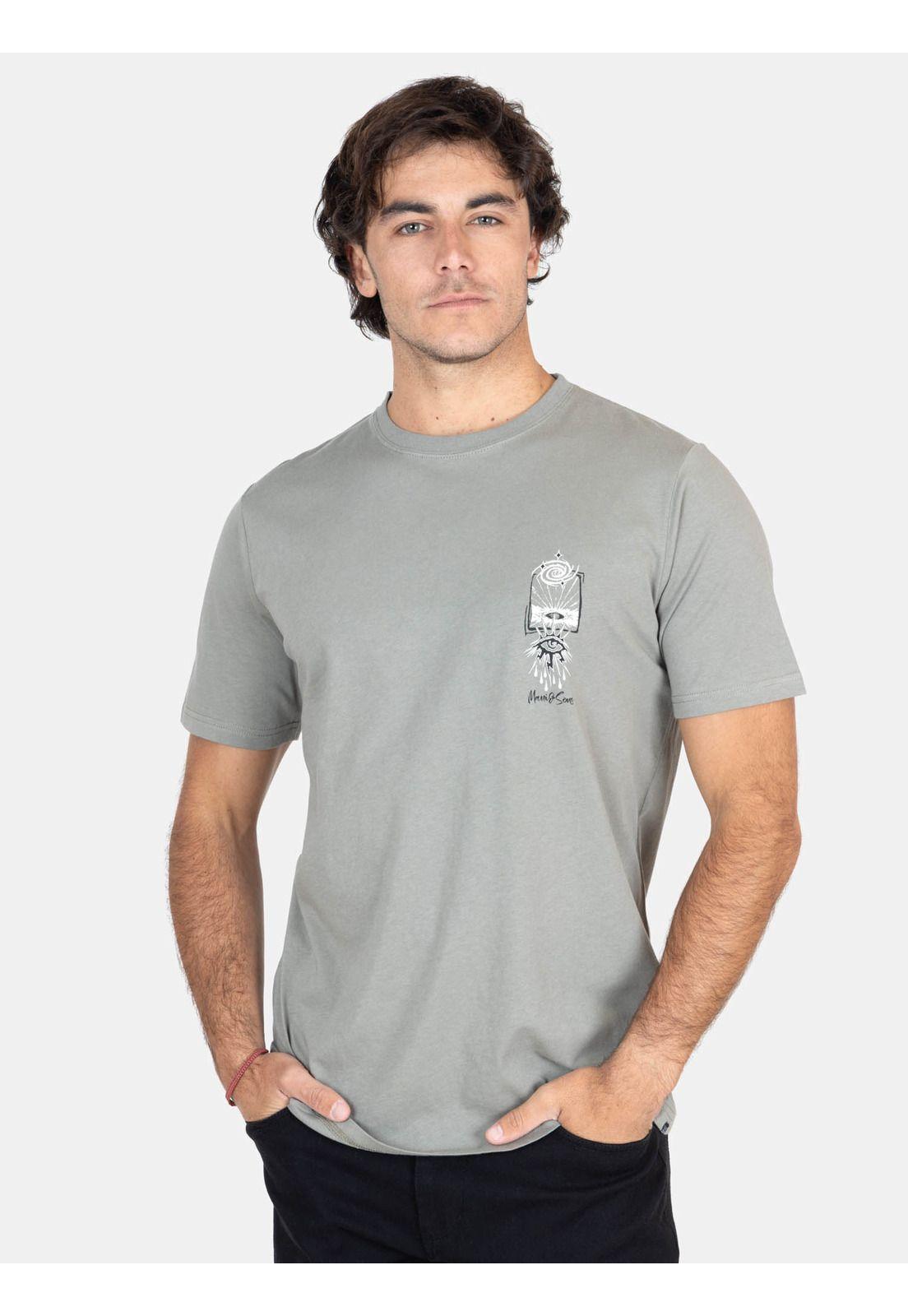 Polera MC Sunset Rider Verde Hombre Maui And Sons-0