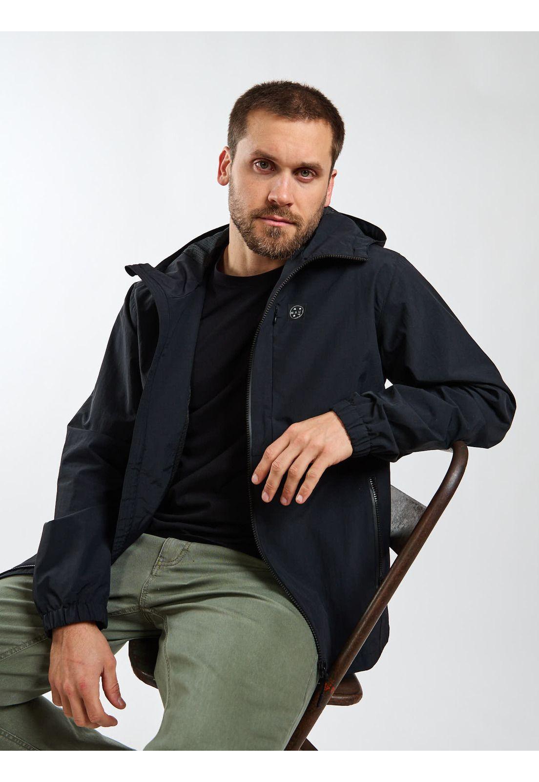 Cortaviento Wave Negro Hombre Maui and Sons-7