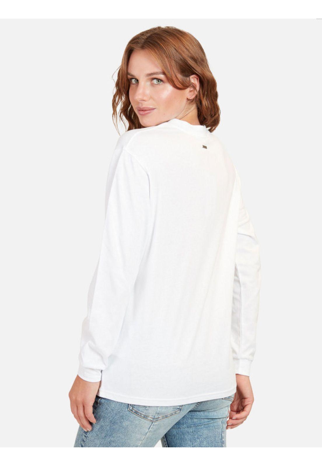 Polera Good Vibes Mujer Blanco Maui And Sons-1