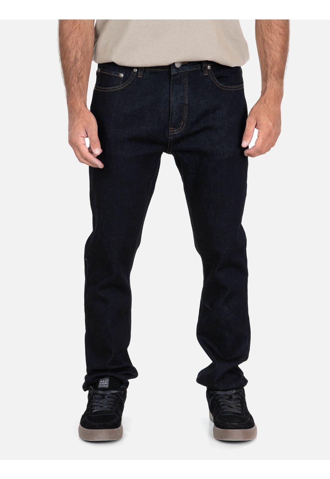 Jeans Prairie Azul Hombre Maui And Sons-0