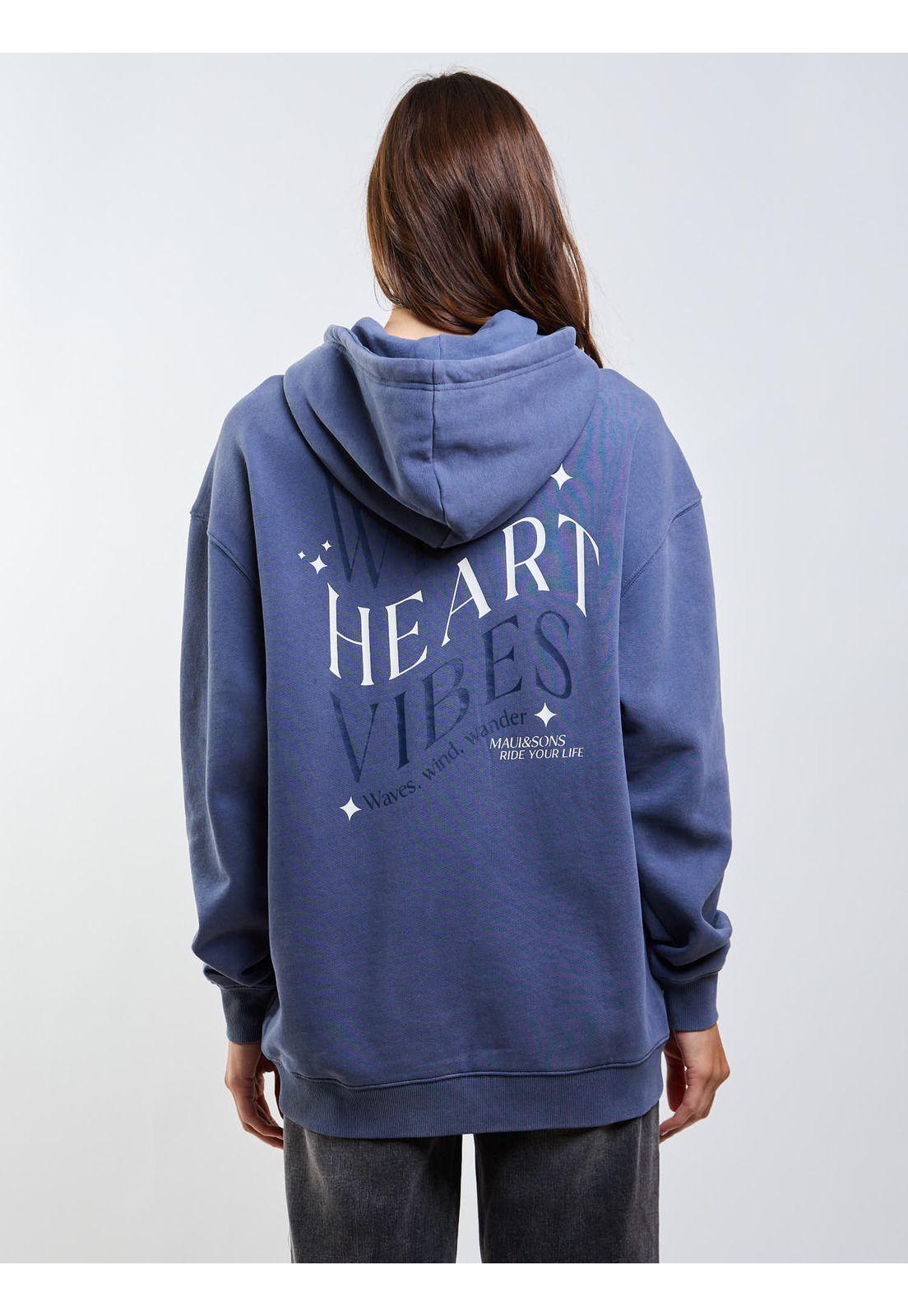 Poleron FZ Hawai Azul Mujer Maui And Sons-5