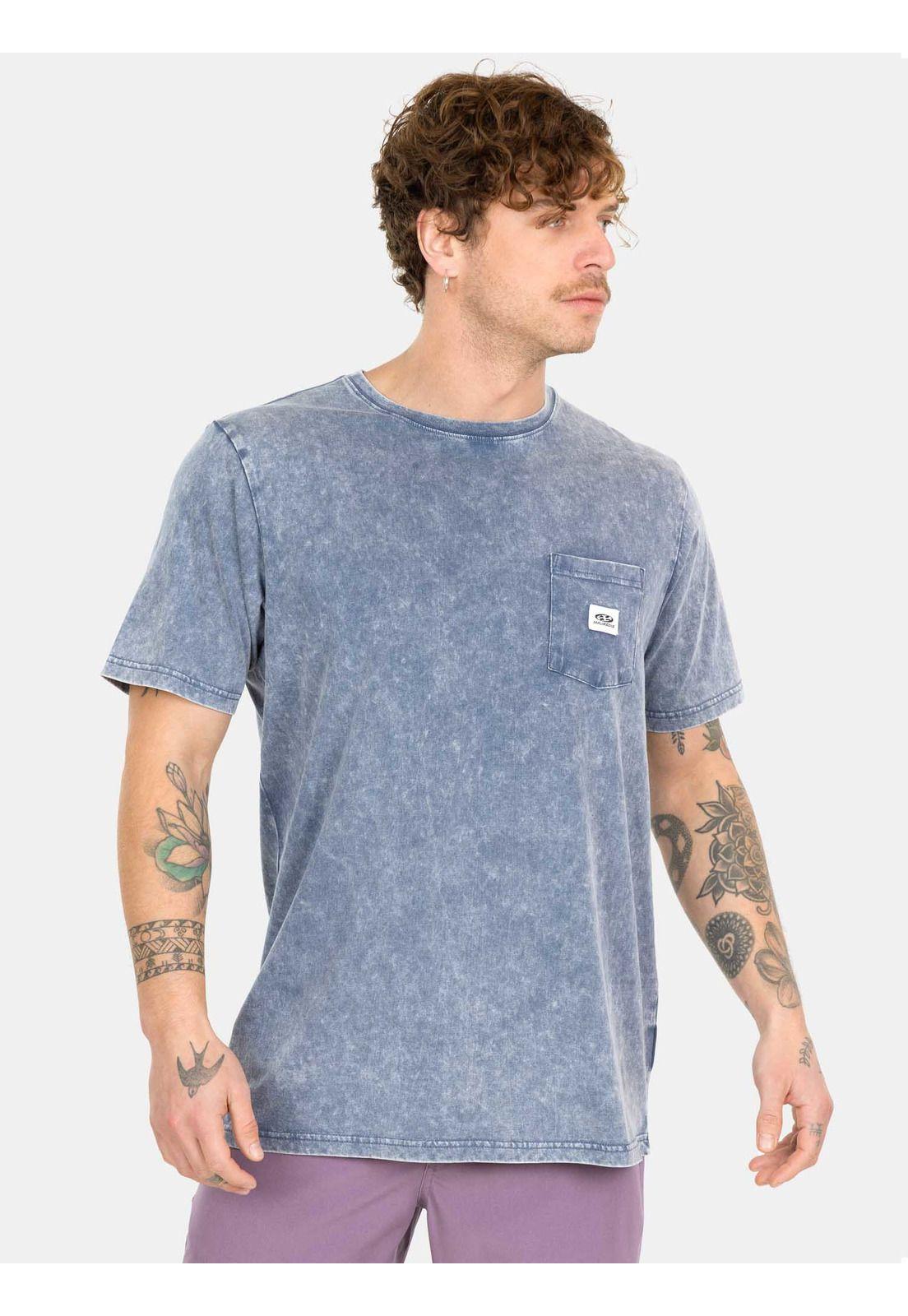 Polera MC Kyla  Azul Hombre Maui And Sons-0