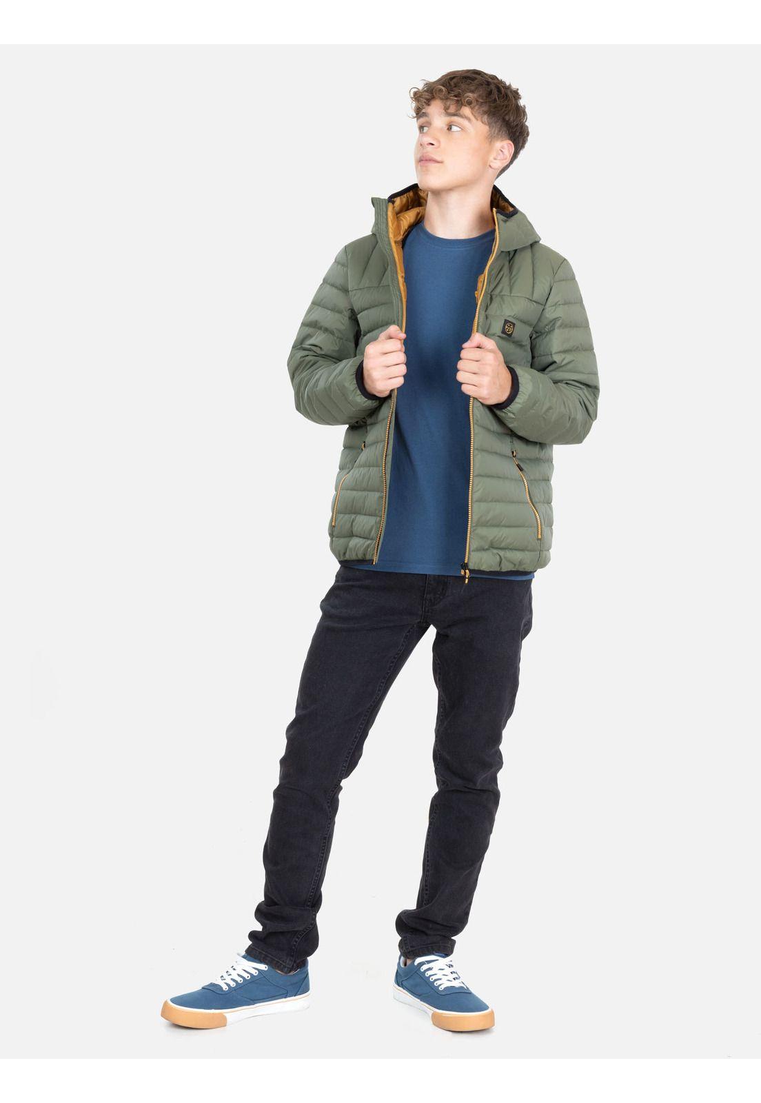 Parka Zafira Infantil Verde Maui And Sons-3