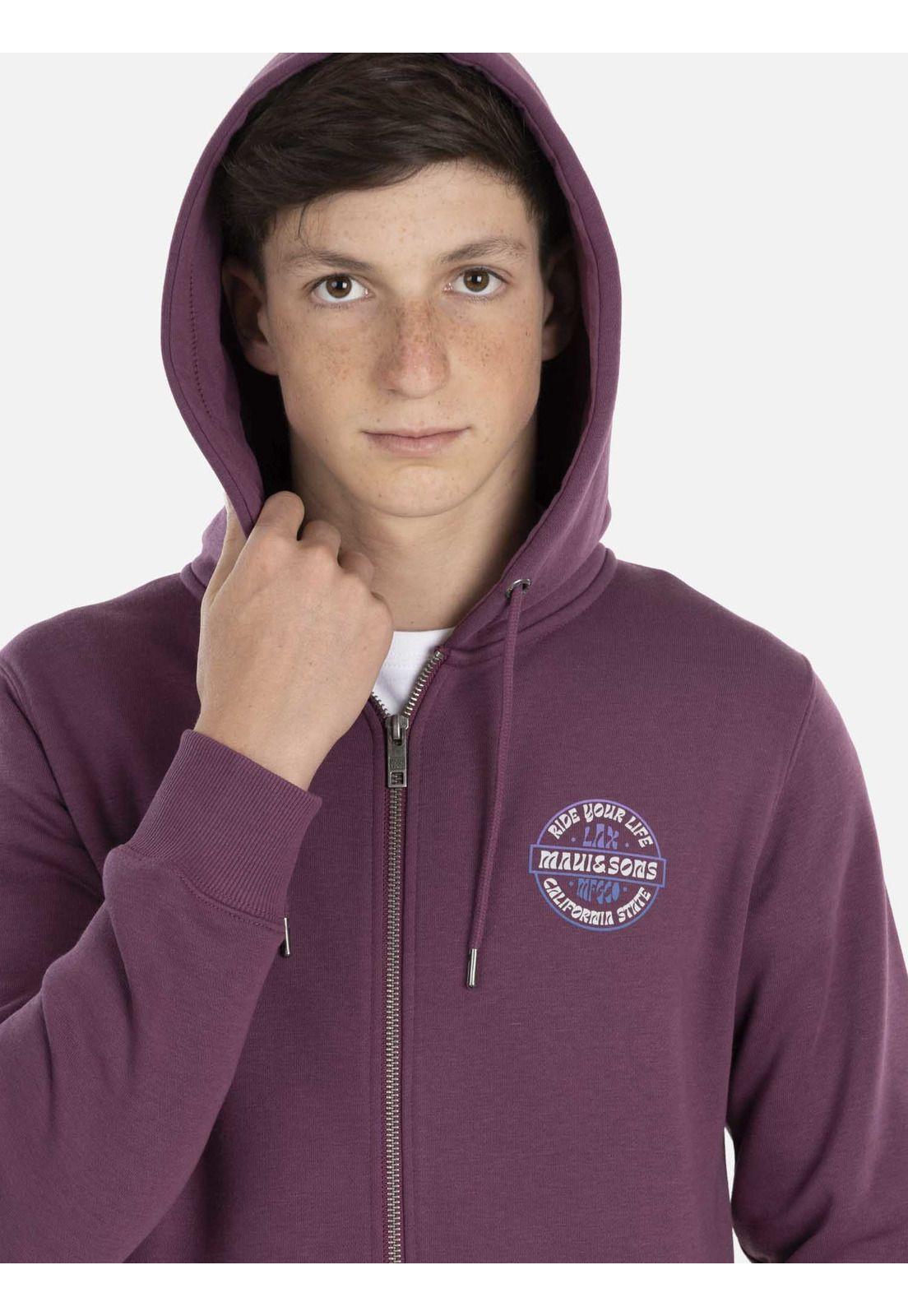 Poleron MFGCO Juvenil Rojo Maui and Sons-2