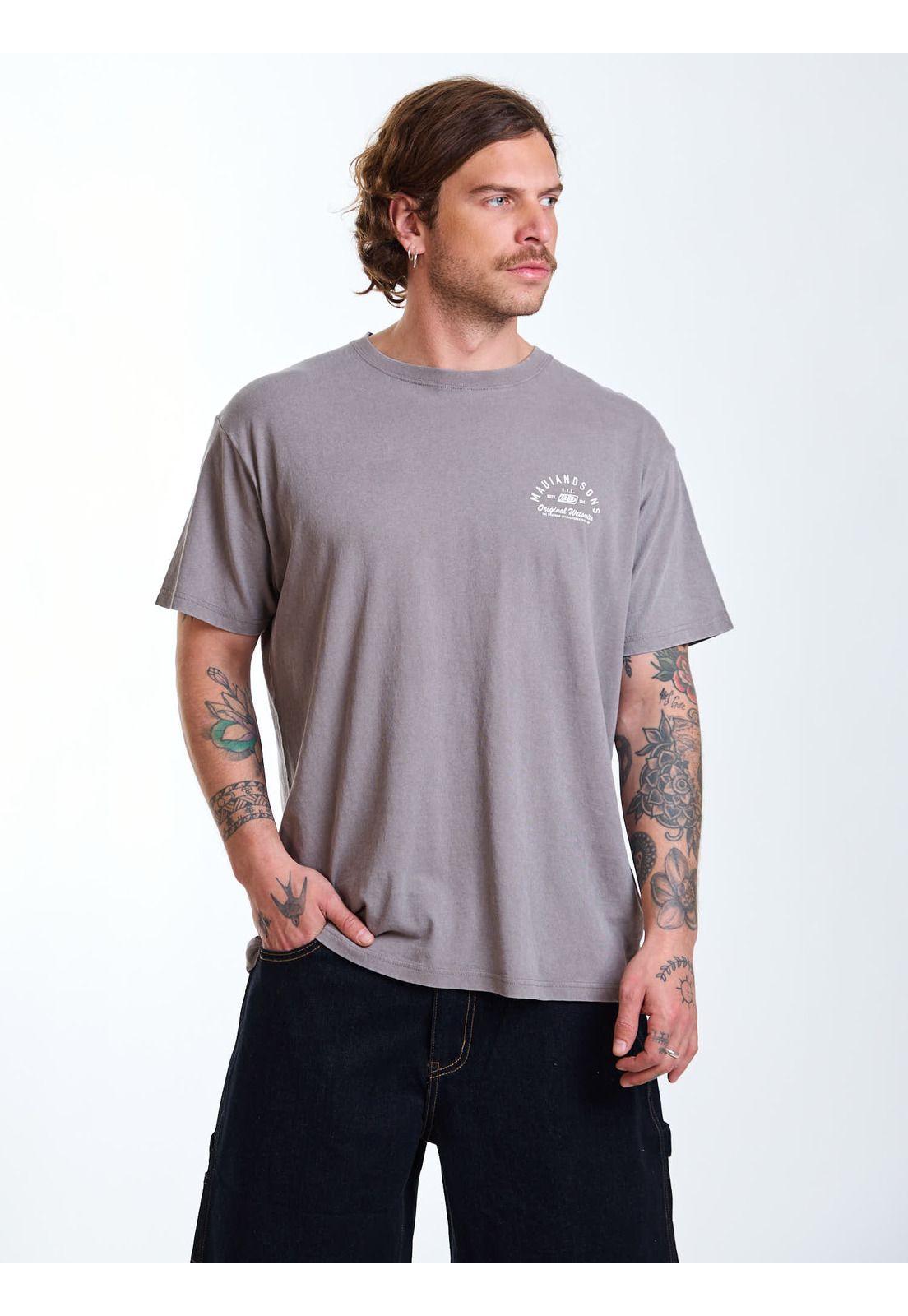 Polera MC Soul Beige Hombre Maui and Sons-6