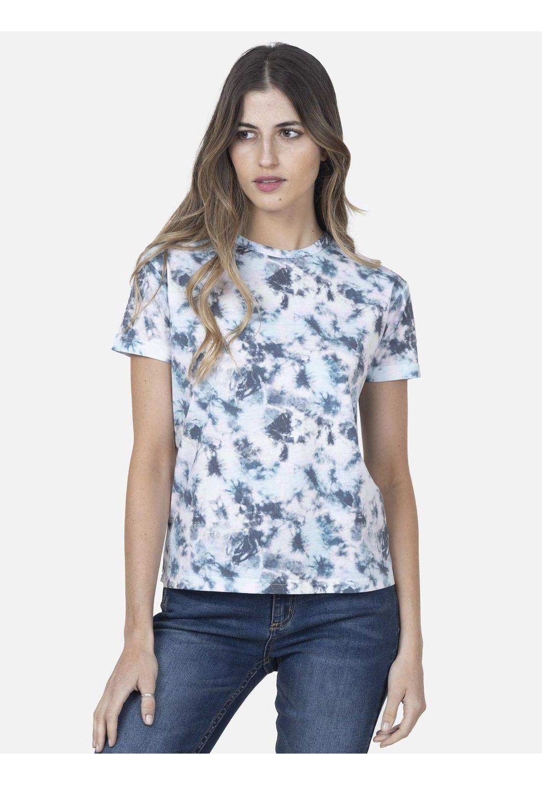 Polera Mujer ELECTRIC DYE Multicolor Maui and Sons-0