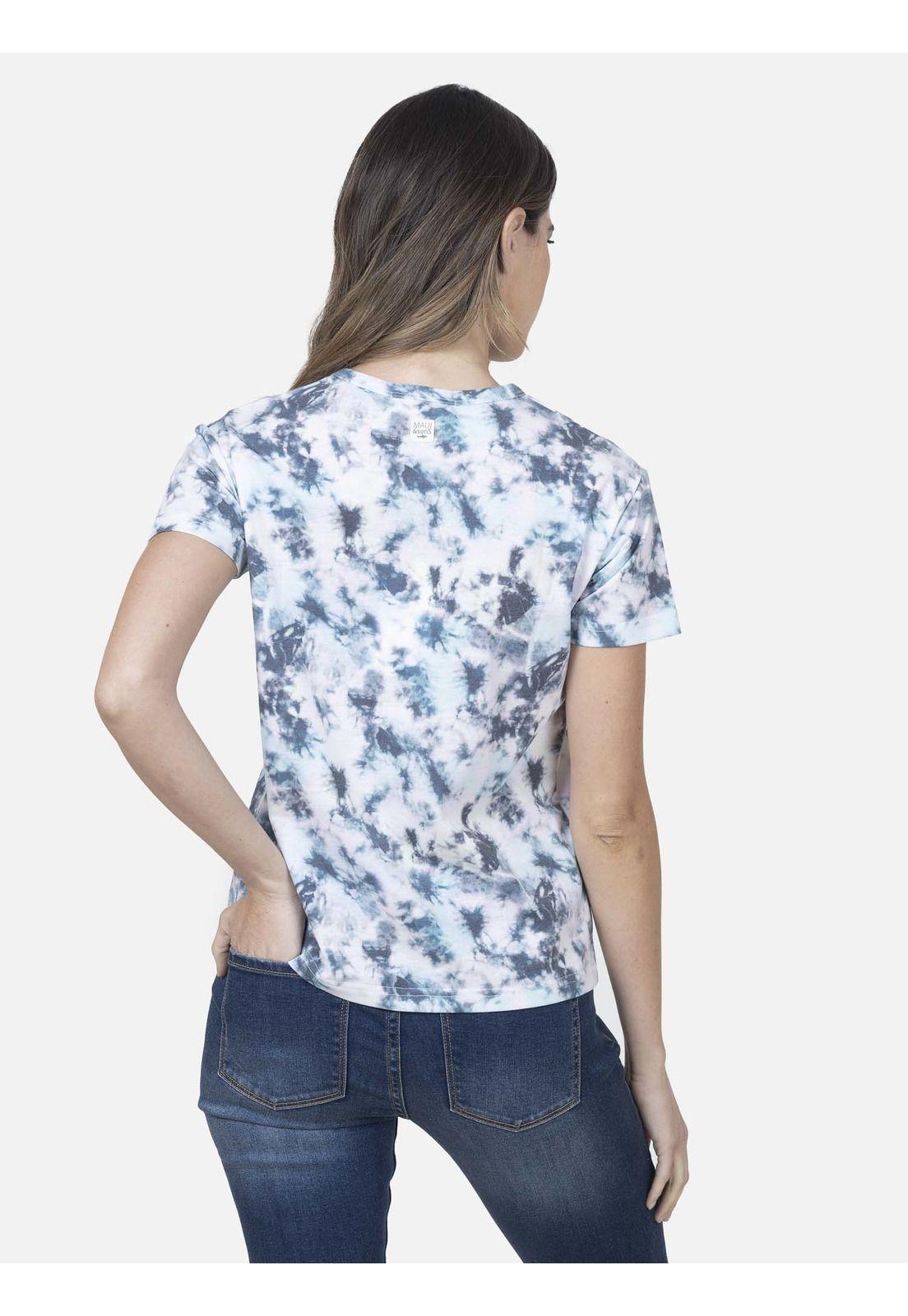 Polera Mujer ELECTRIC DYE Multicolor Maui and Sons-1