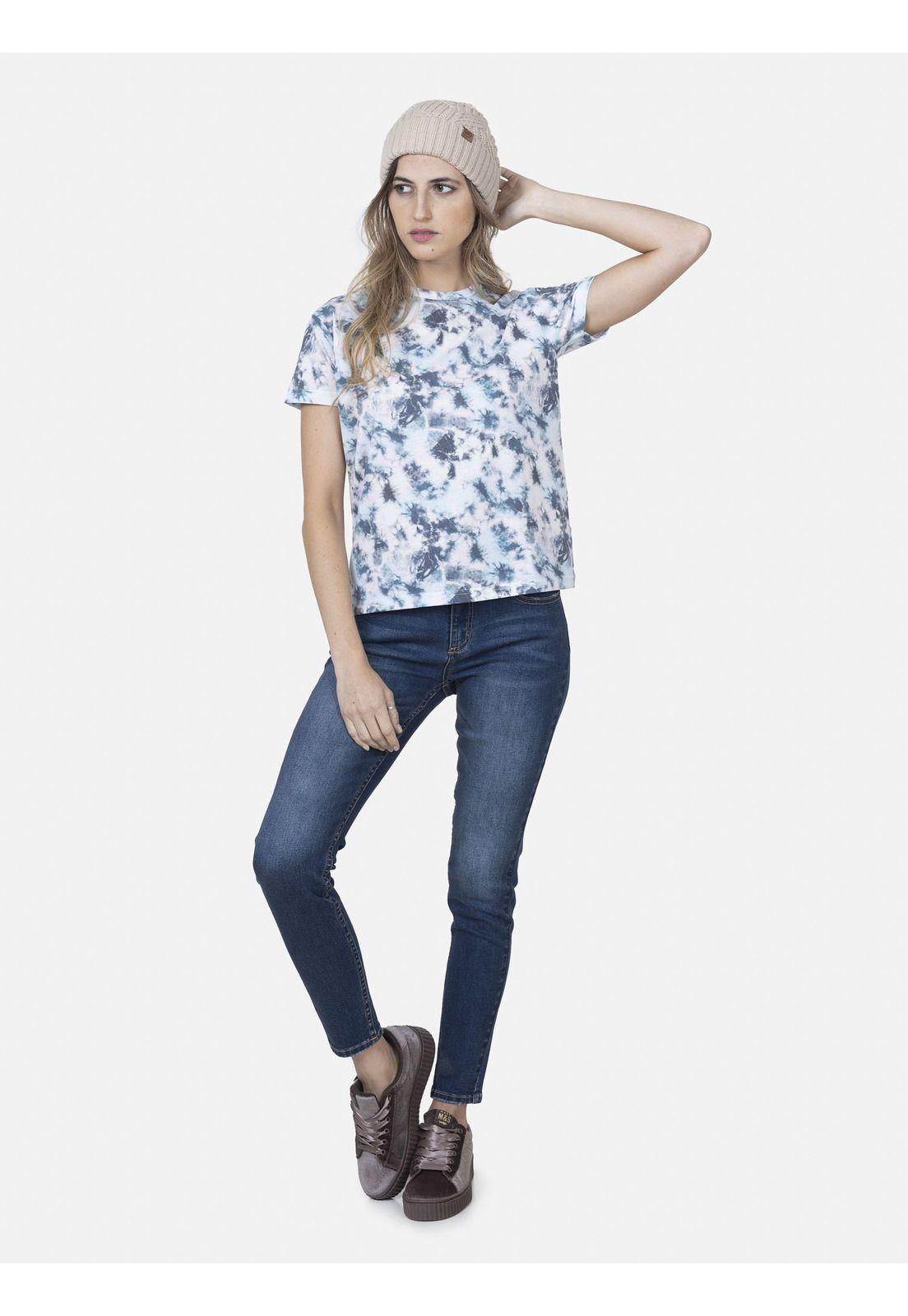 Polera Mujer ELECTRIC DYE Multicolor Maui and Sons-3