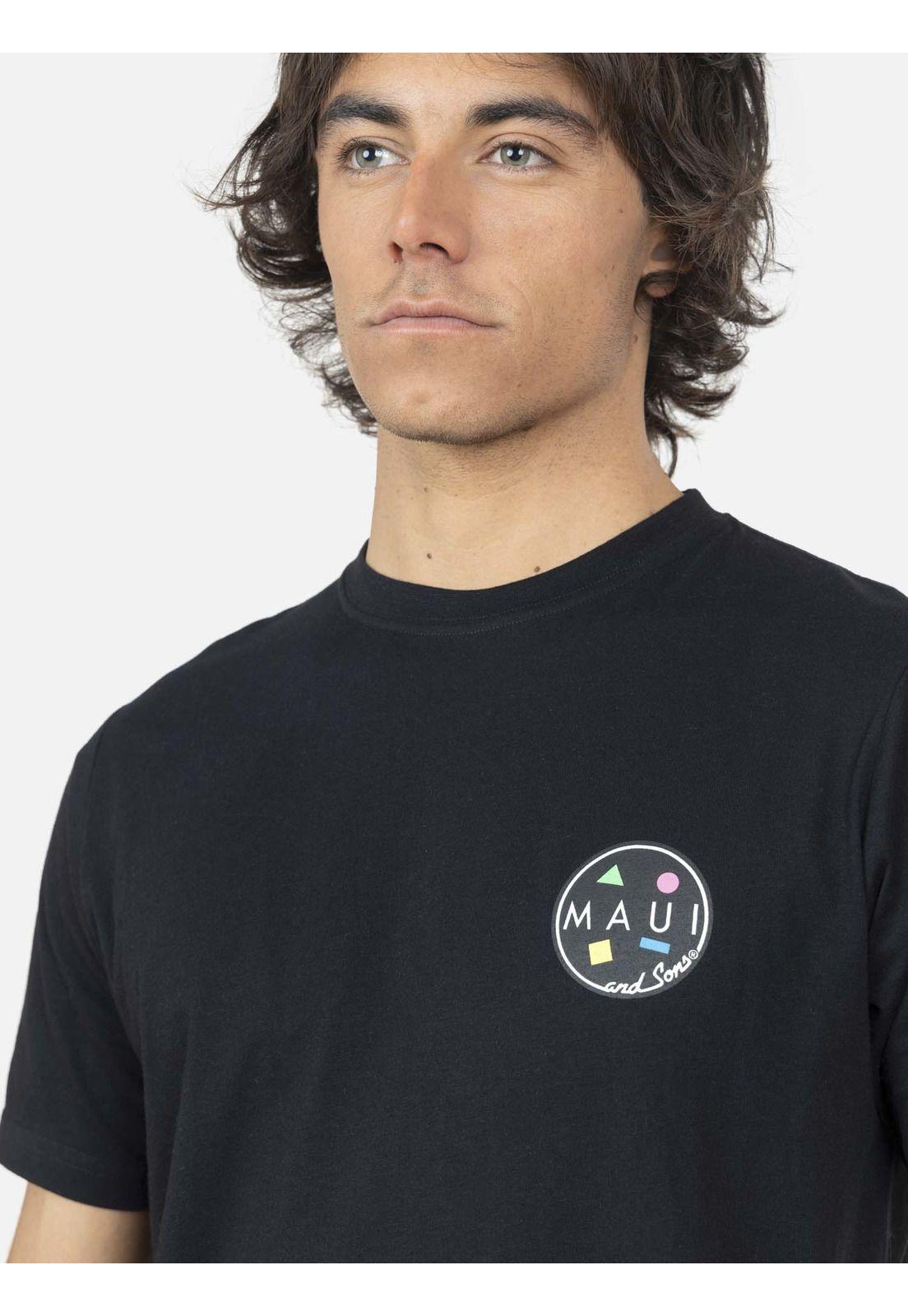 Polera Hombre Negro 5P401-MV22 Maui And Sons-2