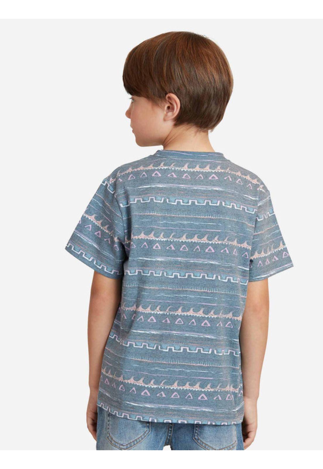 Polera Symbols Greca Hawaii Kids Niño Multicolor Maui And Sons-1