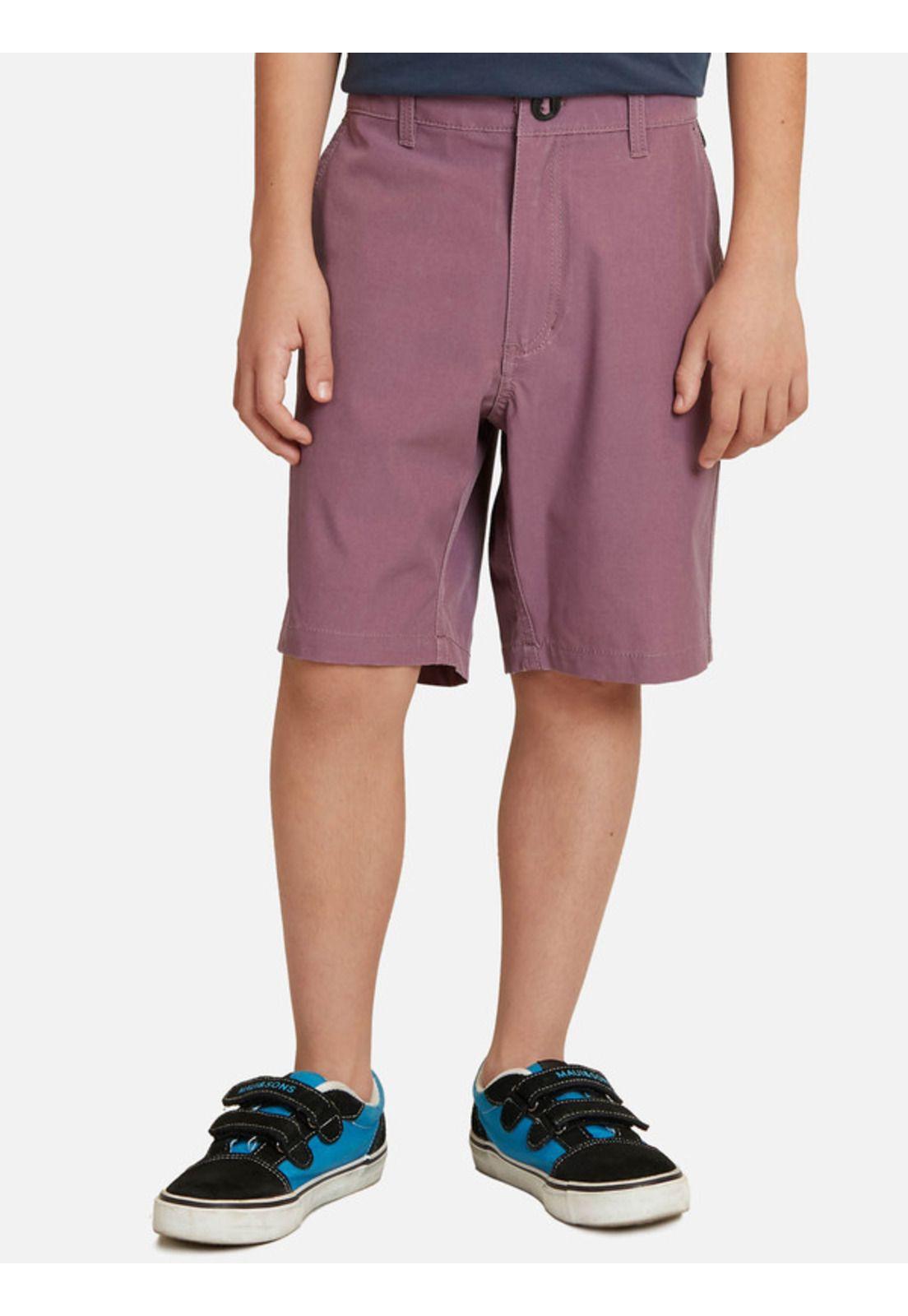 Bermuda Colored Chino Kids Niño Burdeo Maui And Sons-0