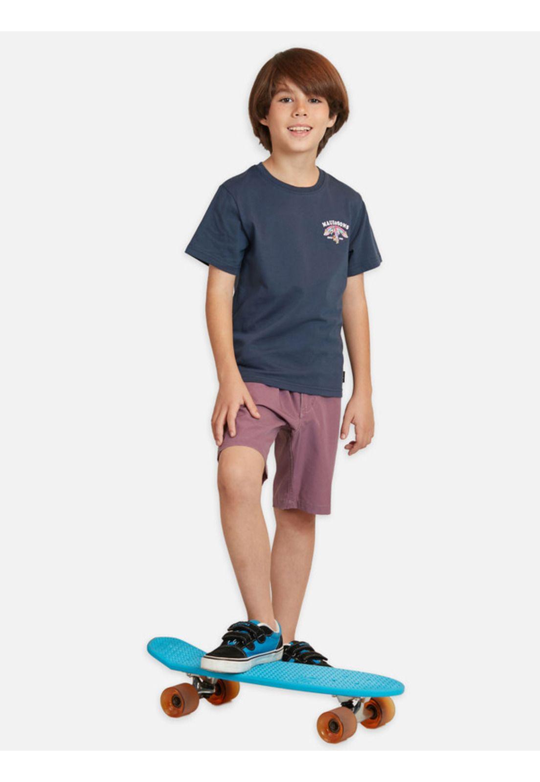 Bermuda Colored Chino Kids Niño Burdeo Maui And Sons-3