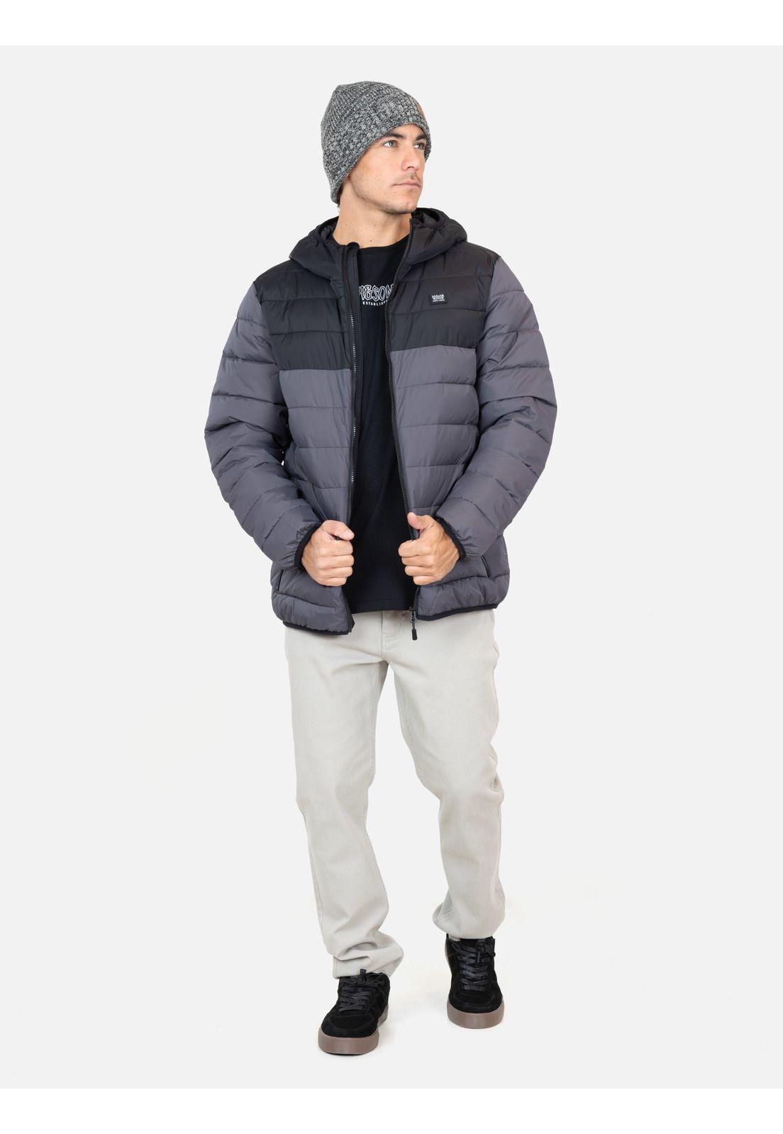 Parka Velvet Negro Hombre Maui And Sons-3