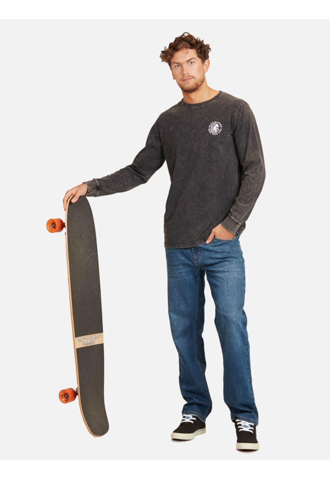 Polera Sunset In California Hombre Negro Maui And Sons-3