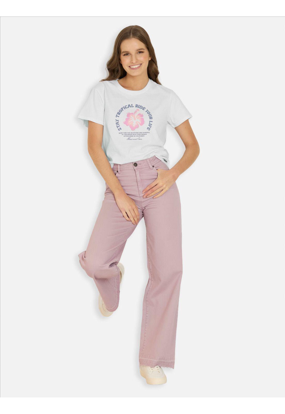 Polera MC Kailoa Blanco Mujer Maui And Sons-3
