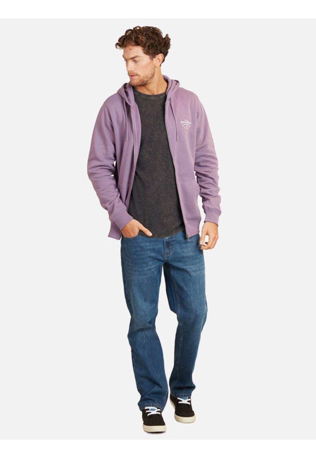 Poleron Lax Cal Hombre Burdeo Maui And Sons-3