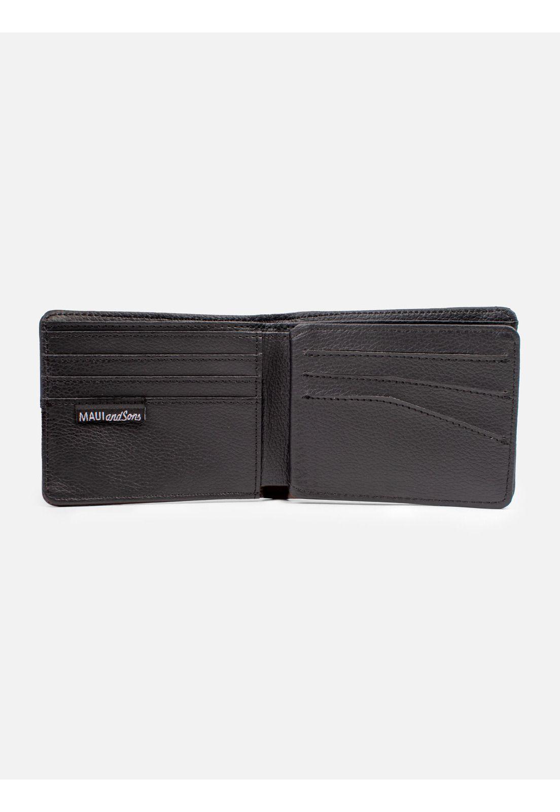 Billetera Gentili  Negro Hombre Maui And Sons-3