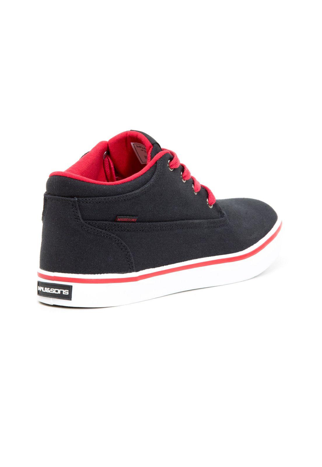 Zapatillas Hombre Negro Maui and Sons 5AC211-MI17-2