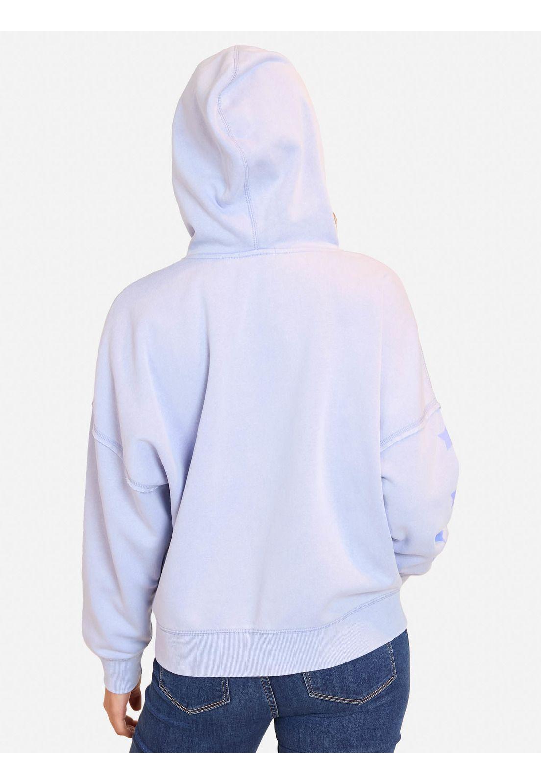 Poleron Canguro Luminous Morado Mujer Maui and Sons-1