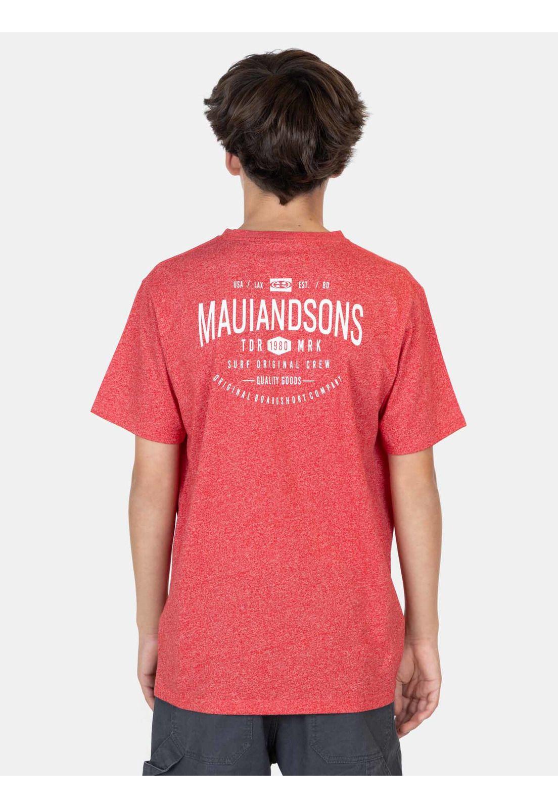 Polera MC Nube Rojo Infantil Maui And Sons-1