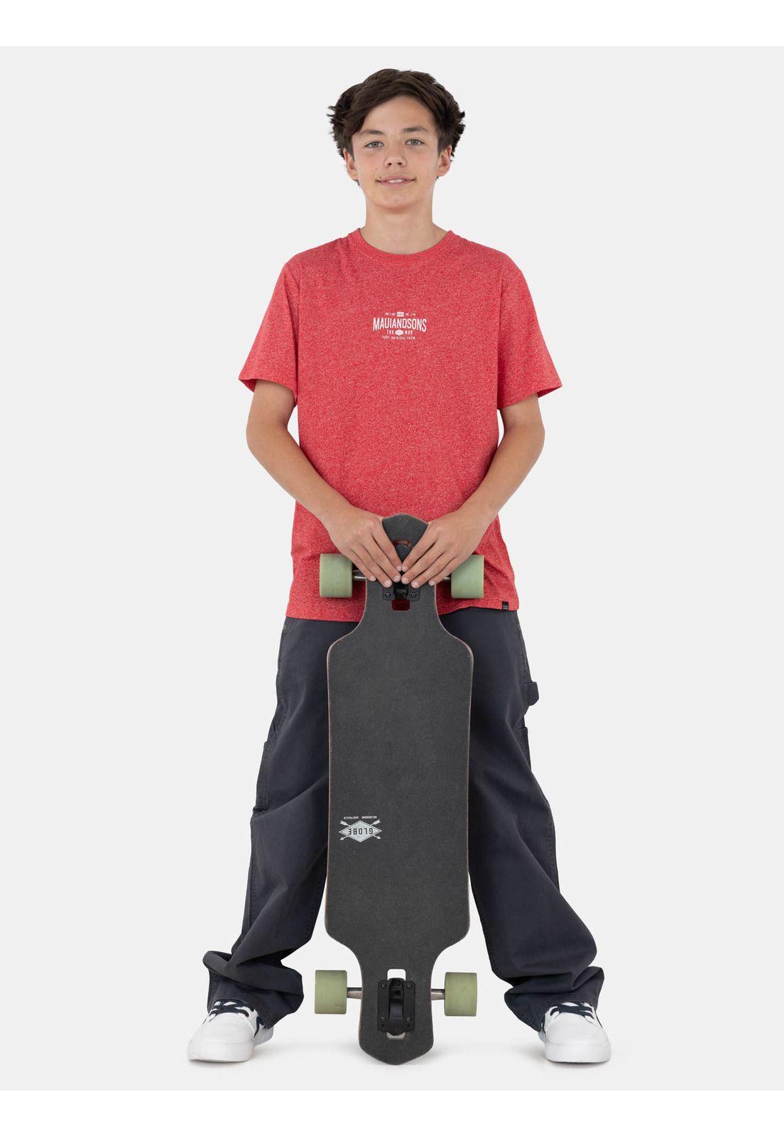 Polera MC Nube Rojo Infantil Maui And Sons-3