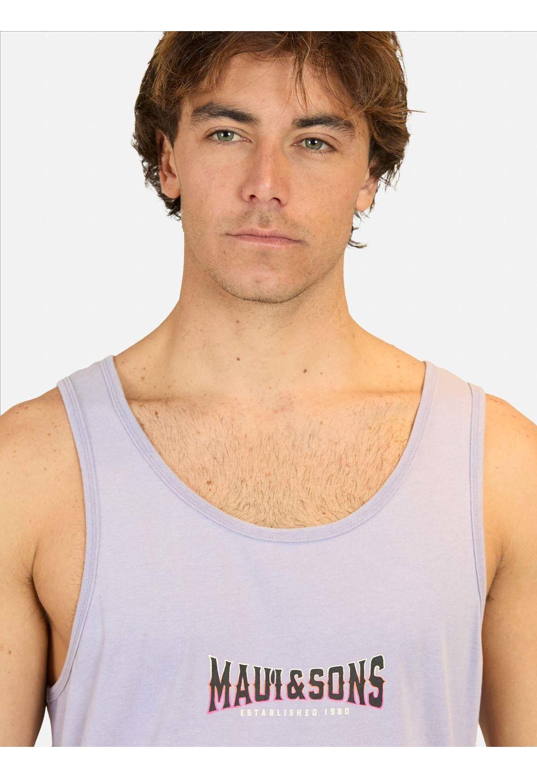 Polera SM Coastal Morado Hombre Maui And Sons-3