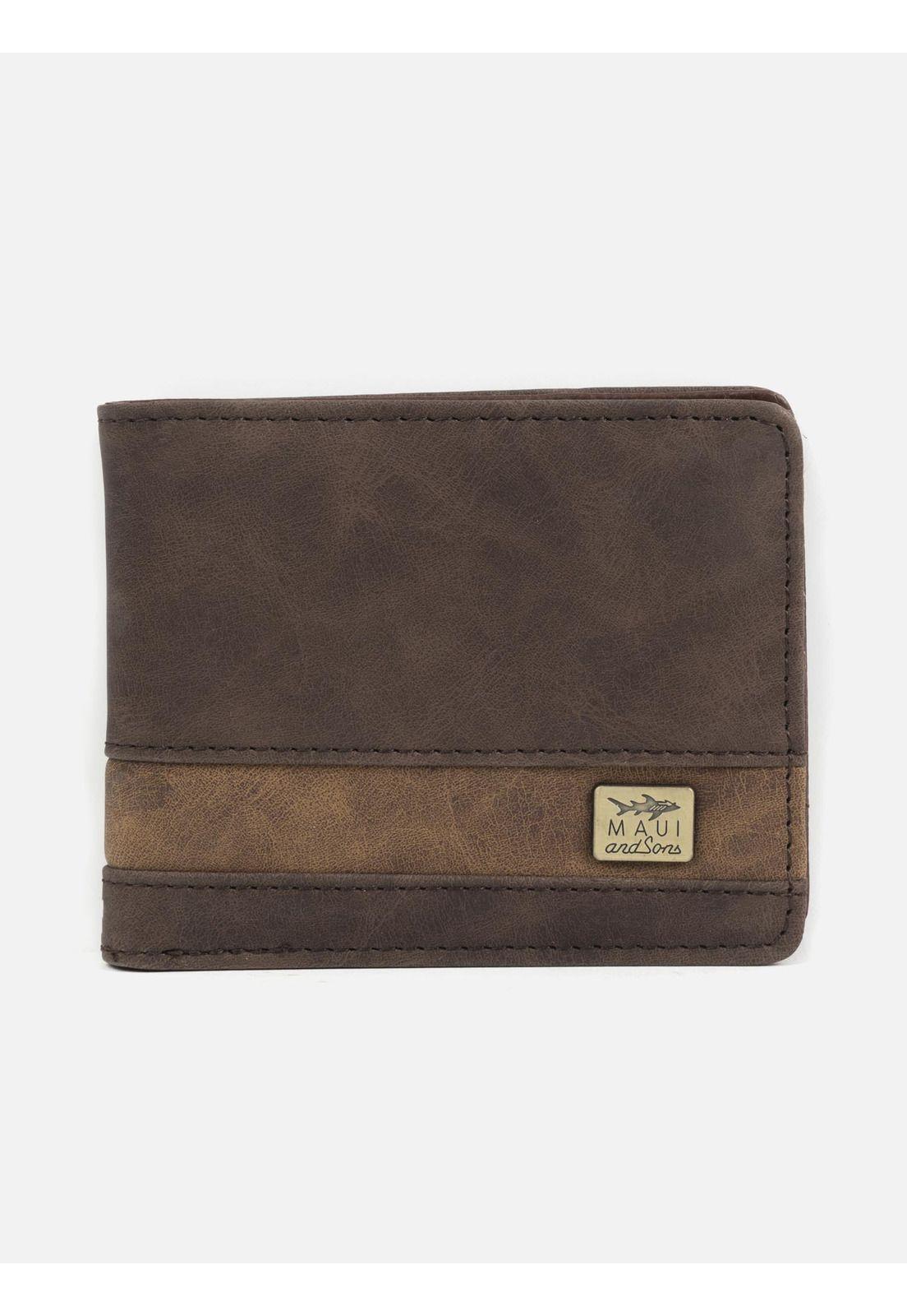Billetera Hombre 5AB171-MT22 Café Maui and Sons-0