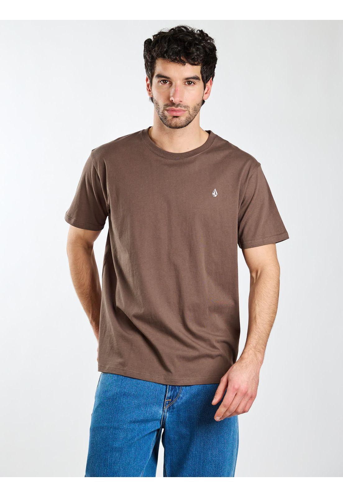 Polera MC Timewave Café Hombre Volcom-5
