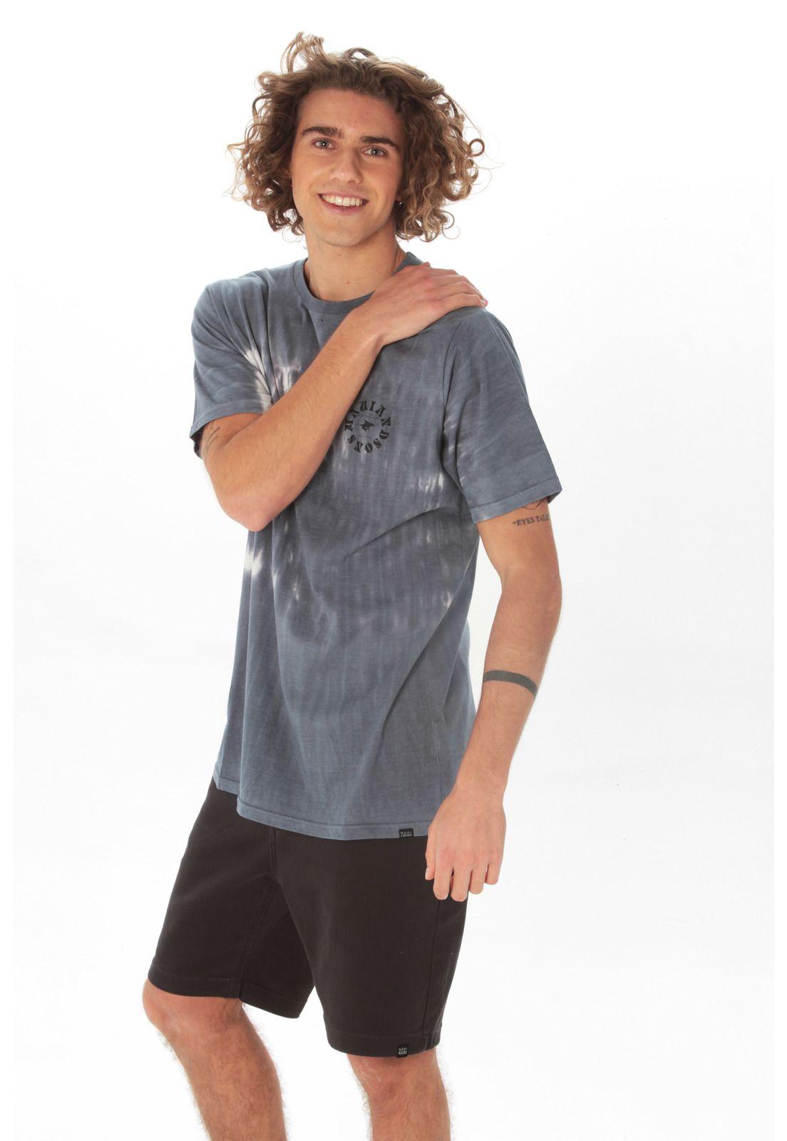 Polera M/C Basica Hombre 5P412-MV21 Gris-3