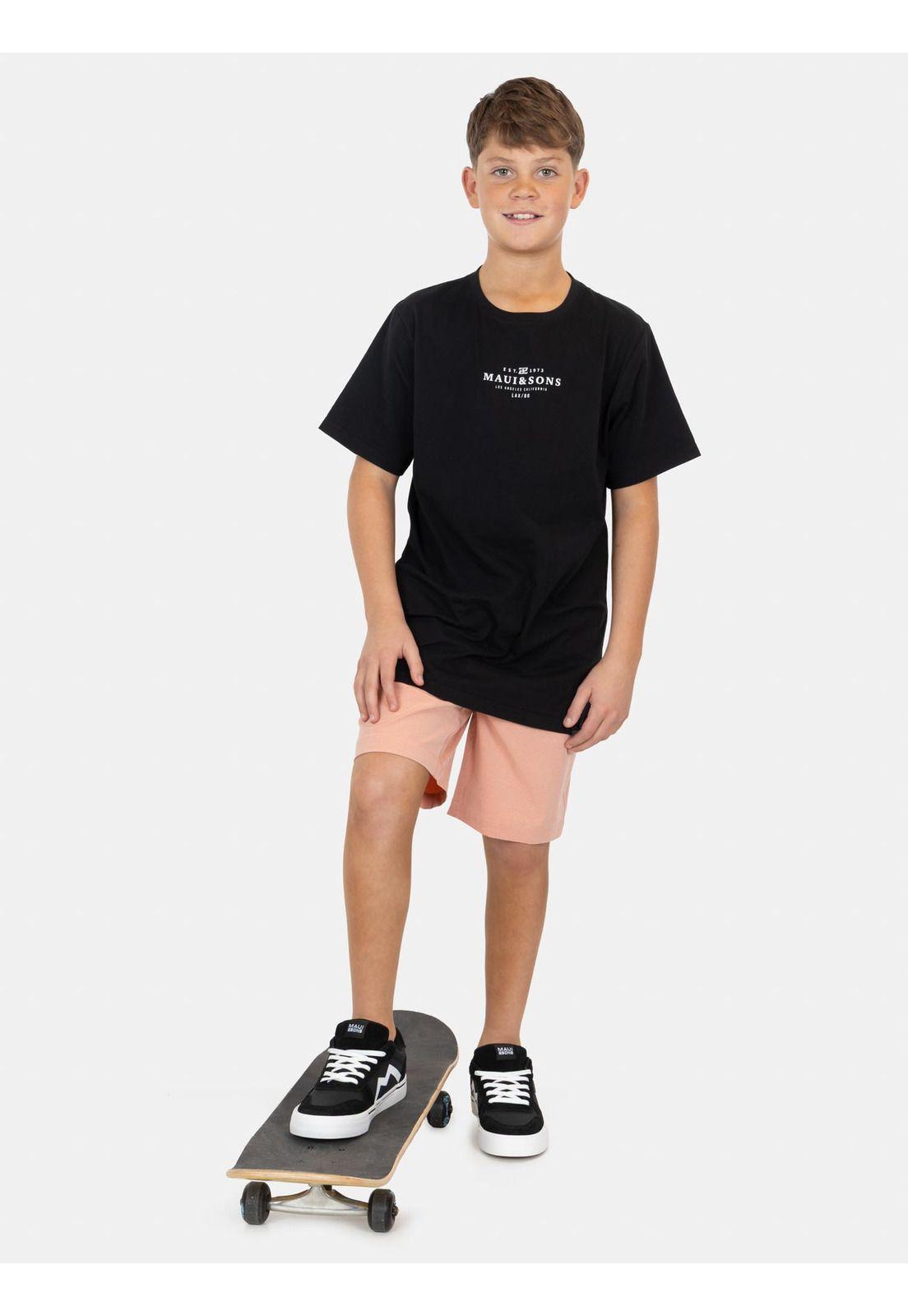 Bermuda Zeanara Naranja Infantil Maui And Sons-3