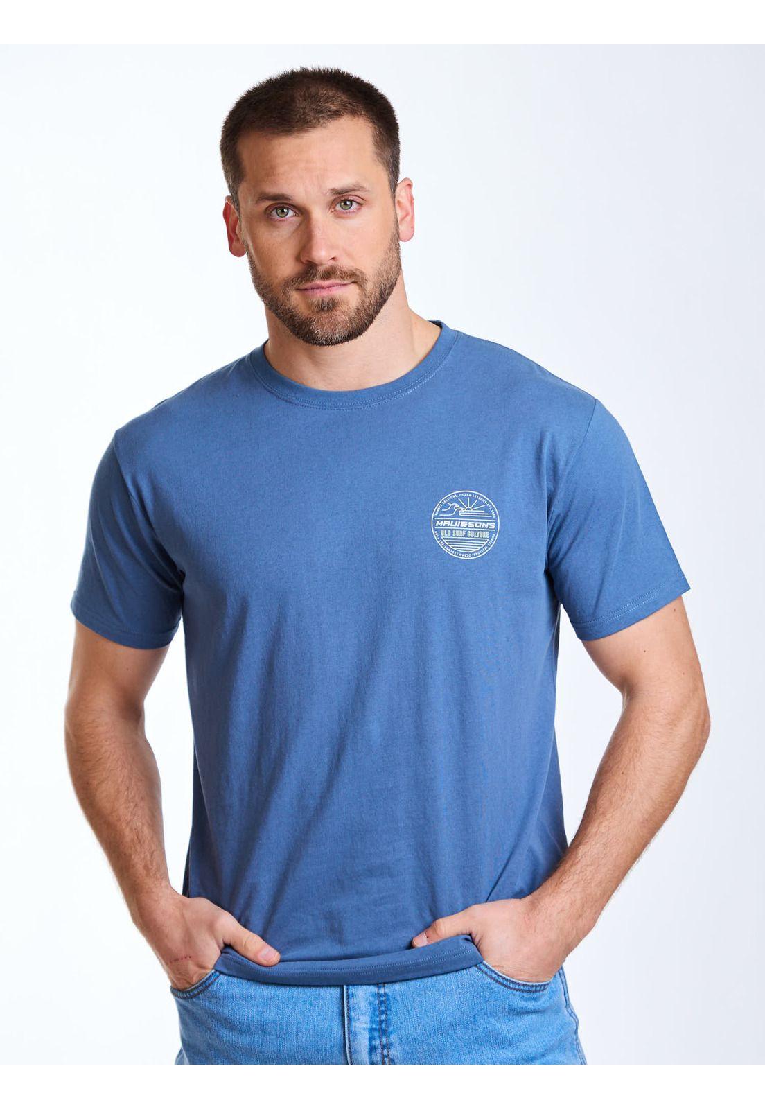 Polera MC Endless Celeste Hombre Maui and Sons-0