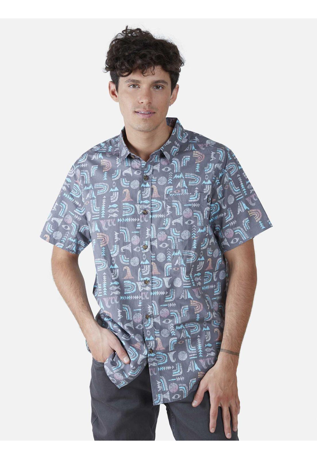 Camisa Hombre 5C928-MV22 Gris Maui and Sons-0