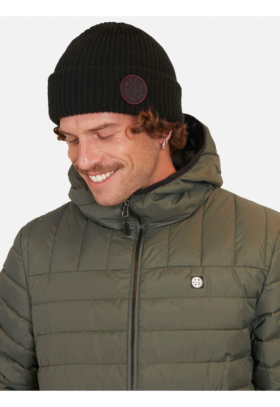 Parka Puffa Anahola Verde Maui And Sons-1