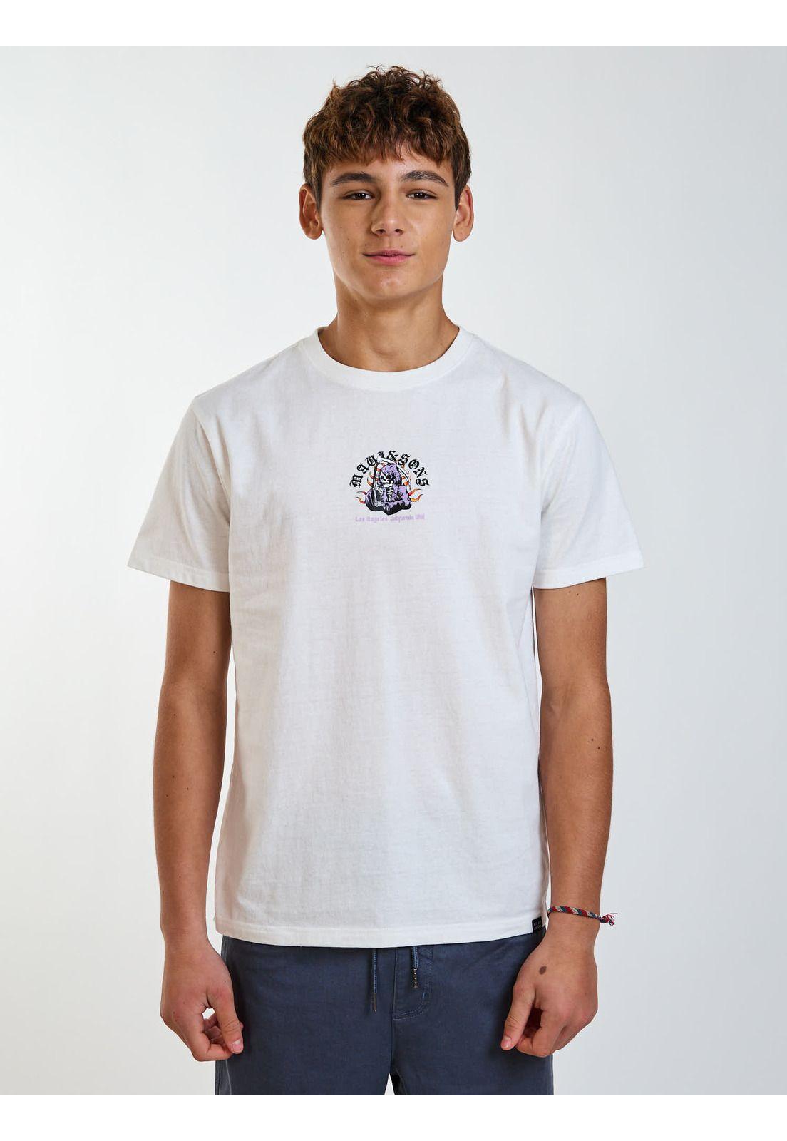 Polera MC Tribal Blanco Infantil Maui and Sons-0