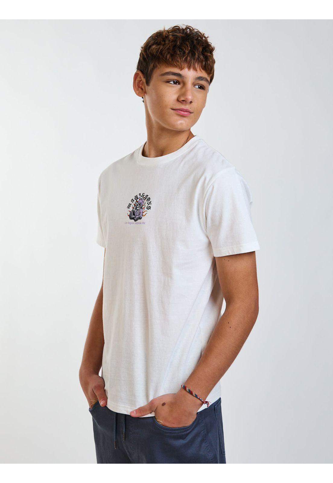 Polera MC Tribal Blanco Infantil Maui and Sons-6